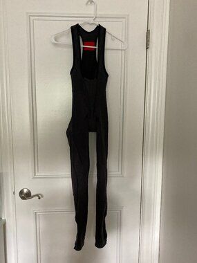 Castelli dark gray cycling bib
